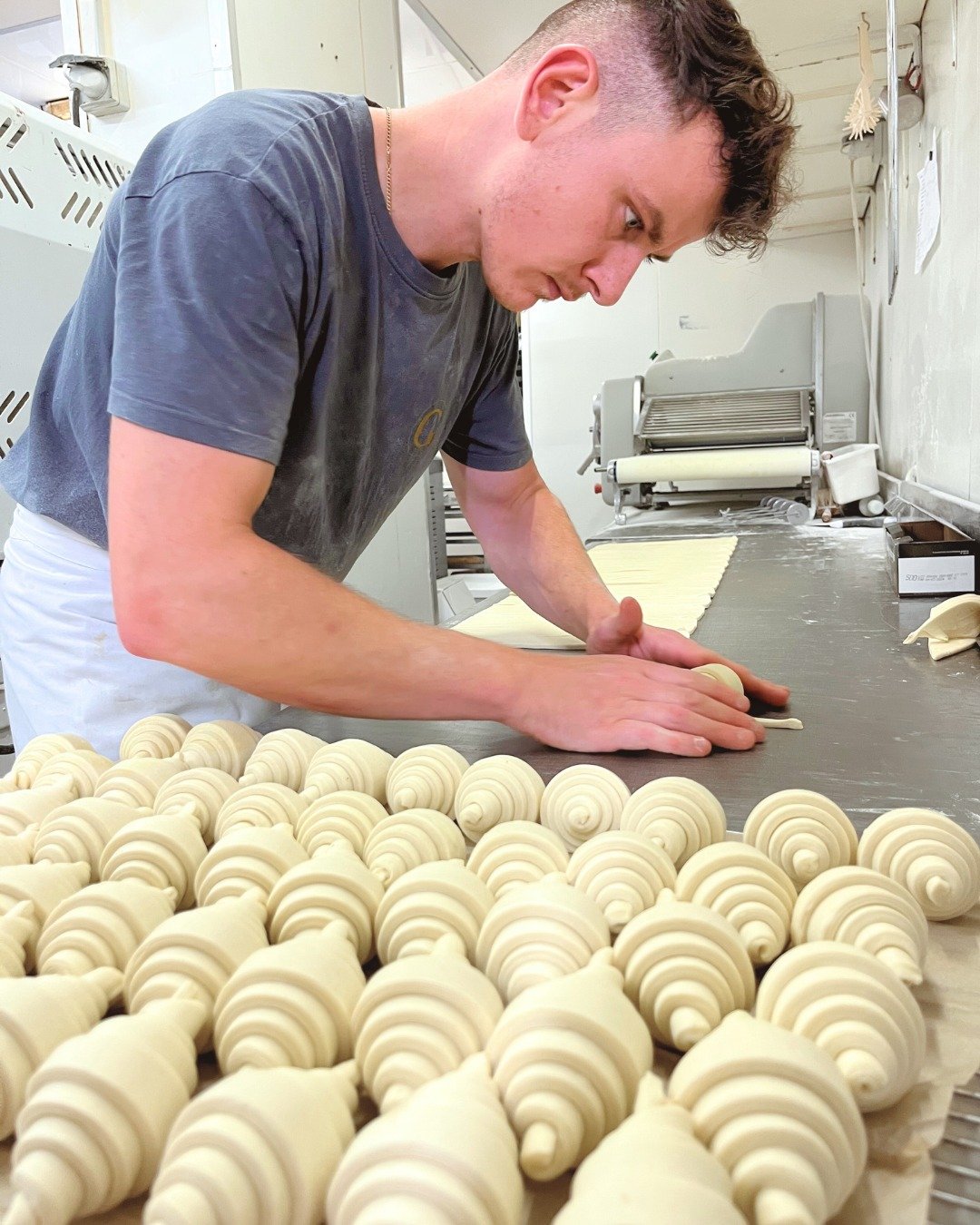 Fabrication artisanale de viennoiseries